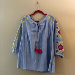 Talbots Blouse 2X